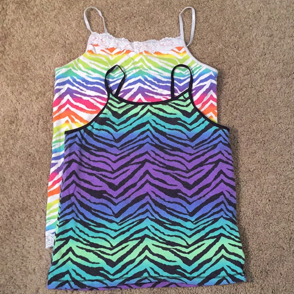 Two Girls Faded Glory Camis